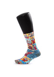 Santa Having Fun Christmas Print Socks