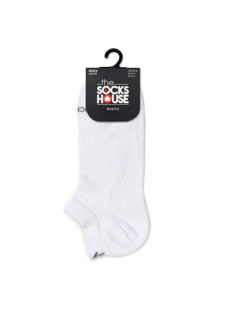 Basic White Trainer Socks with 3 Pairs