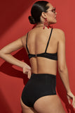 Womens High Waisted Bikini - Swimwear 2 Piece Set - Bikini Set Two Piece 1503