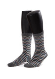Colored Waves Design Women Socks