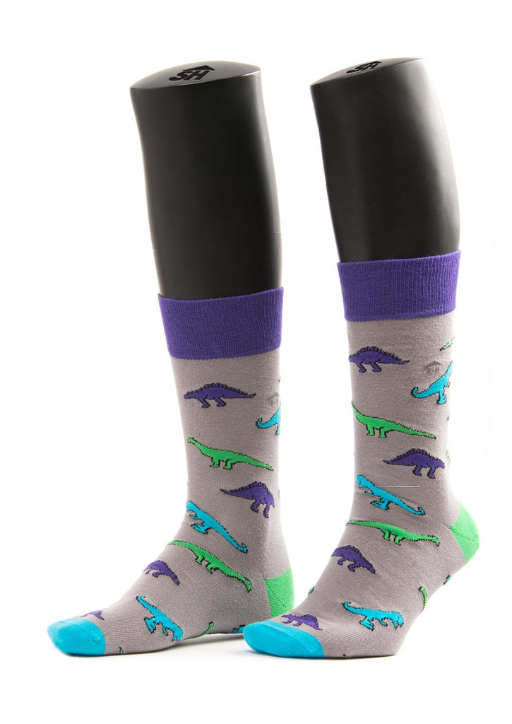 Dinosaur Design Men Socks