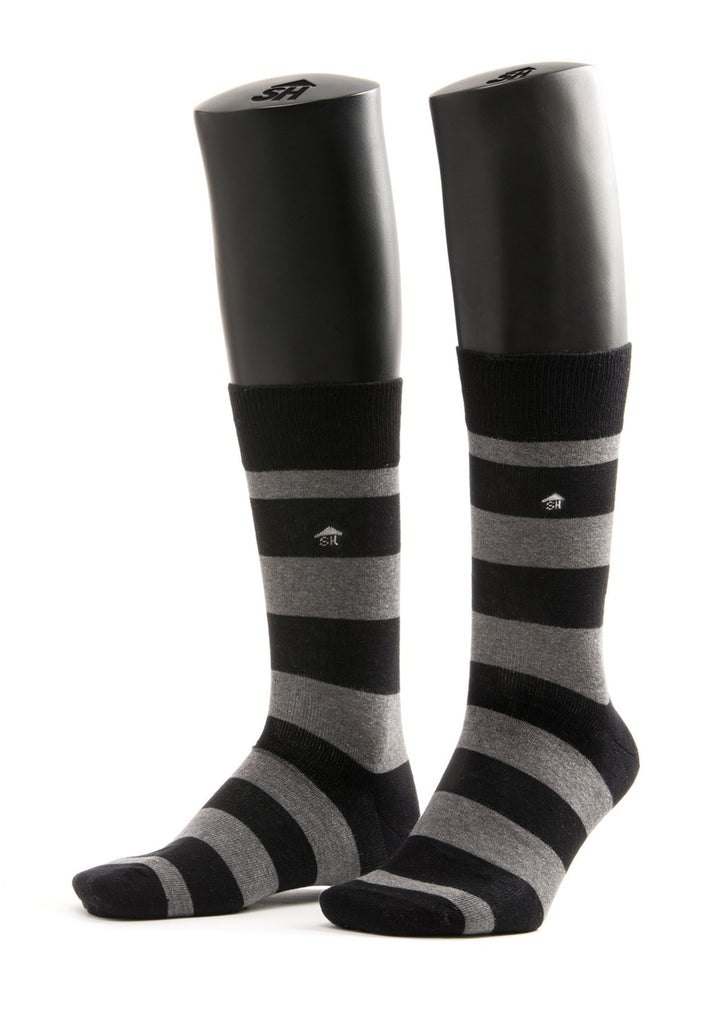 Thick Stripes Design Men Socks