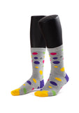 Colored Dots Design Women Socks