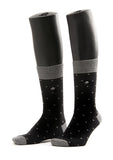 Black Dots Design Men Socks
