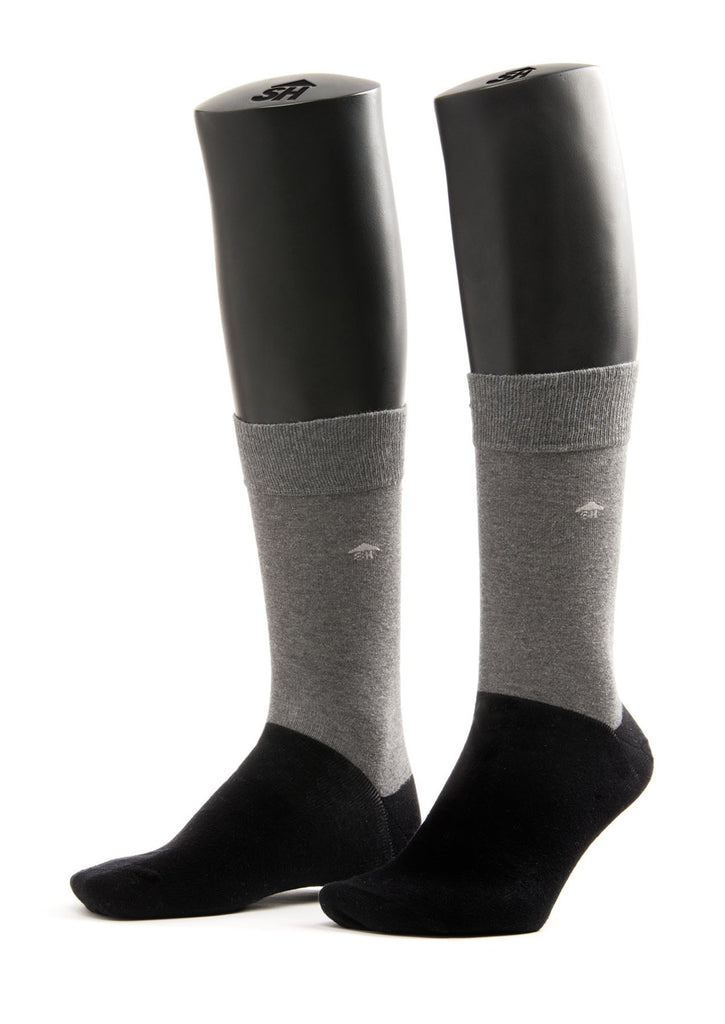 Black-Grey Classic Men Socks