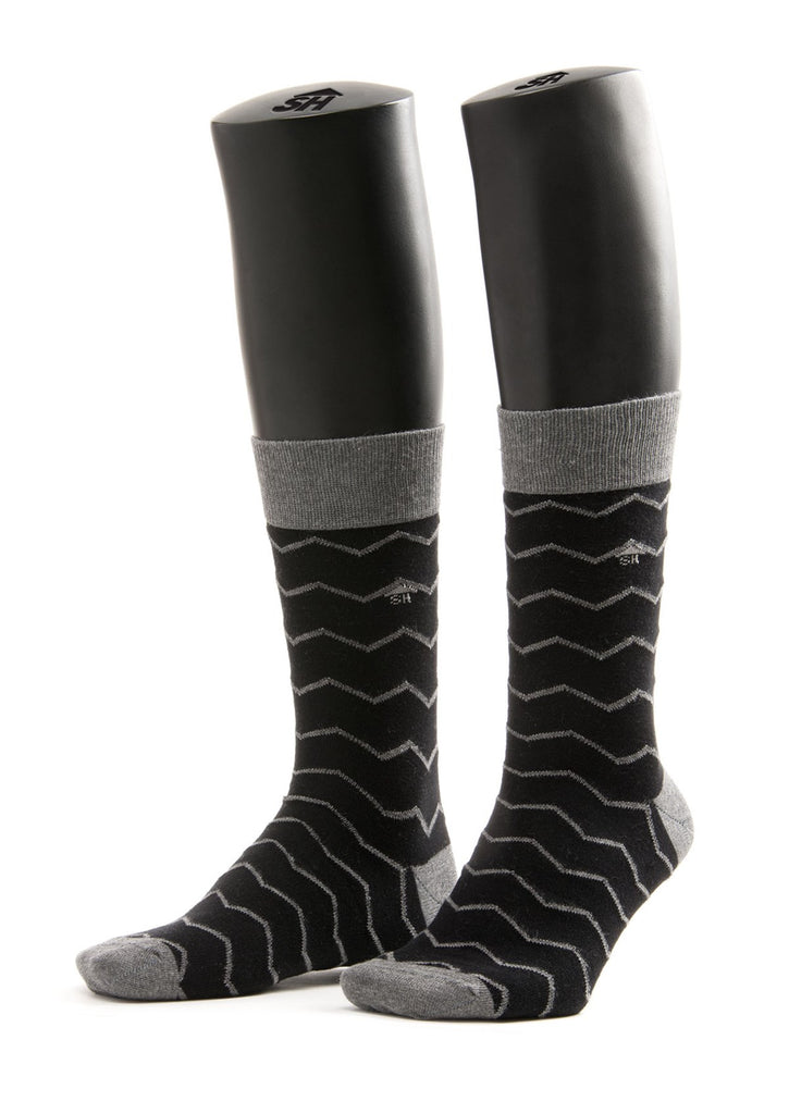 Waves Design Men Socks