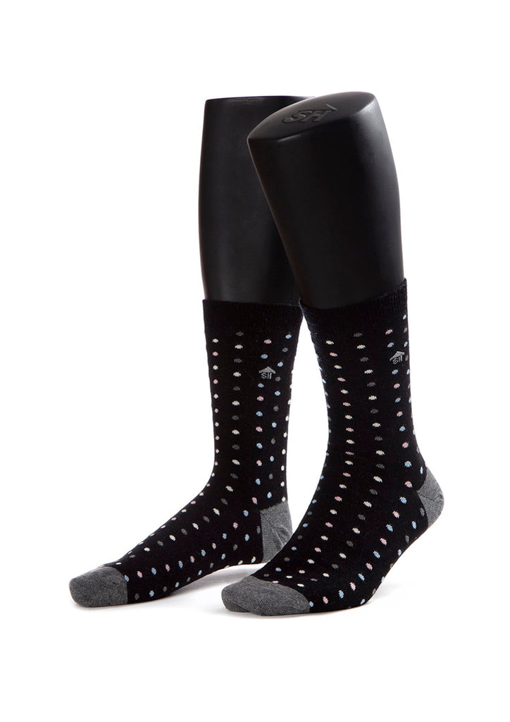 Colored Dots Design Women Socks