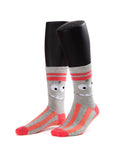 Crazy Face Design Women Socks