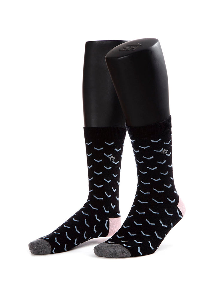 Inverse Triangle Design Women Socks