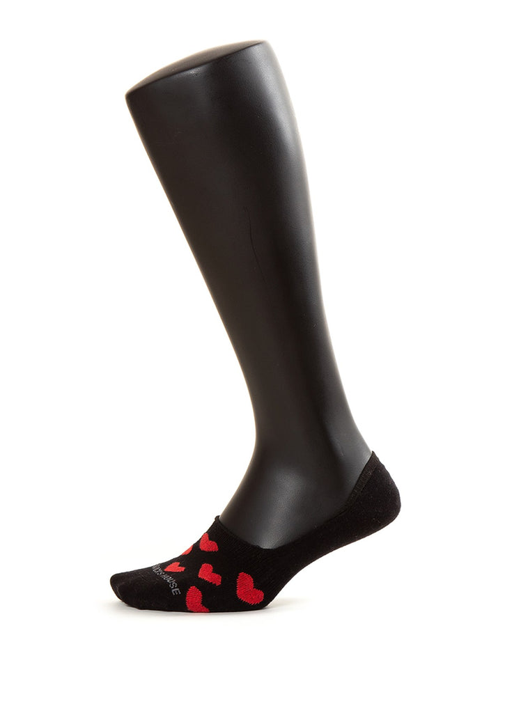 Heart Design Women Invisible Socks