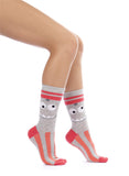 Crazy Face Design Women Socks