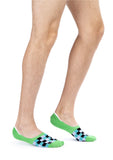 Check Design Men Invisible Socks