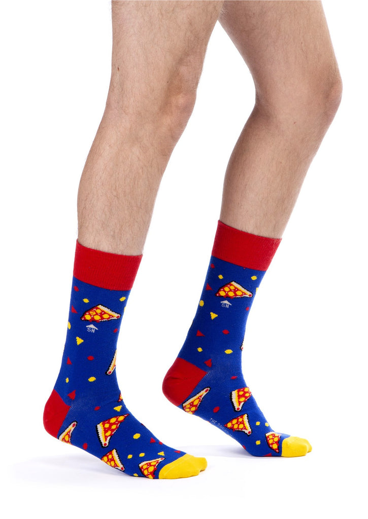 Pizza Design Men Socks