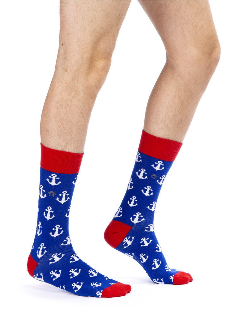 Anchor Design Men Socks