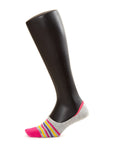 Colored Stripes Design Women Invisible Socks