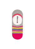 Colored Stripes Design Women Invisible Socks