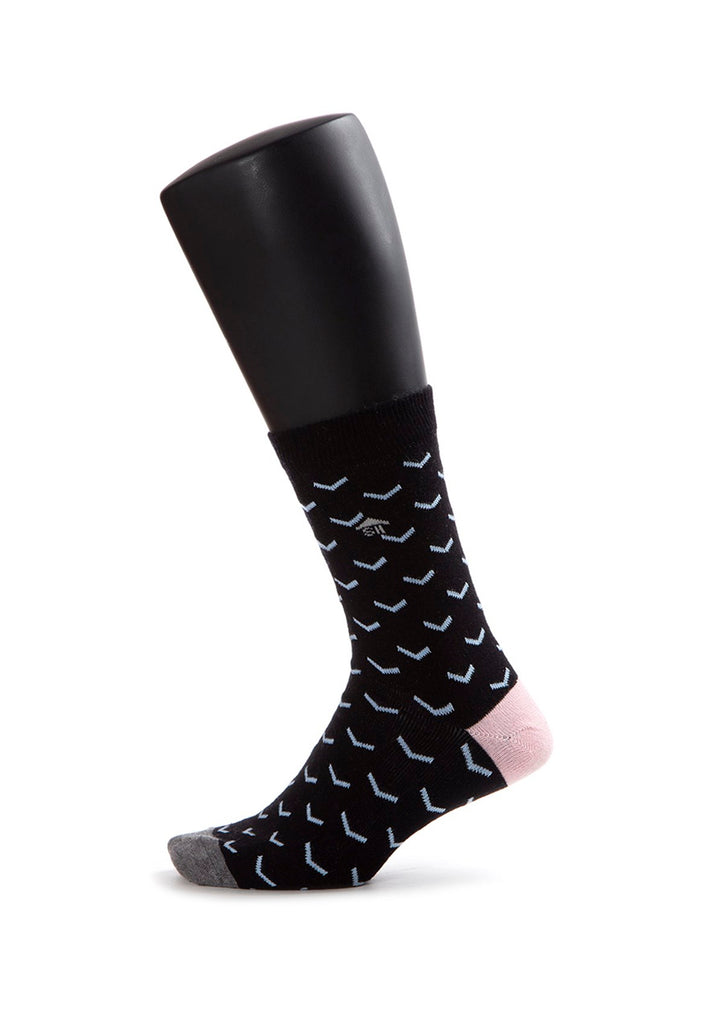 Inverse Triangle Design Women Socks