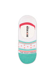 Stripes and Dots Design Women Invisible Socks