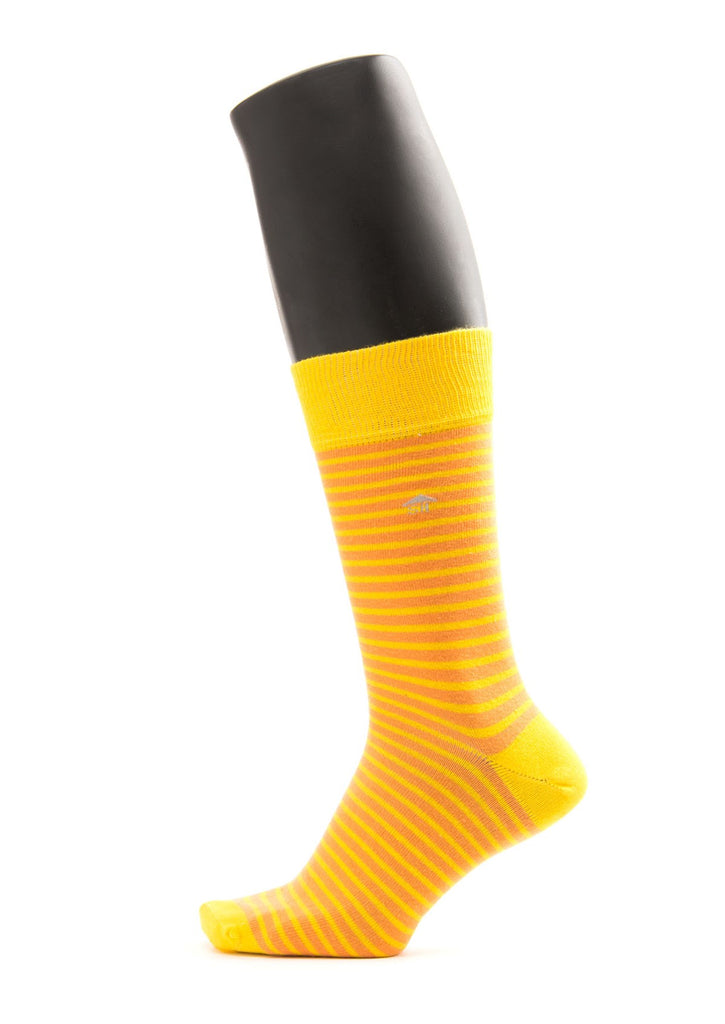 Herrensocken mit dünnem Streifendesign