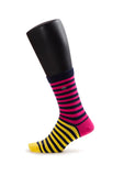 Double Color Line Design Women Socks