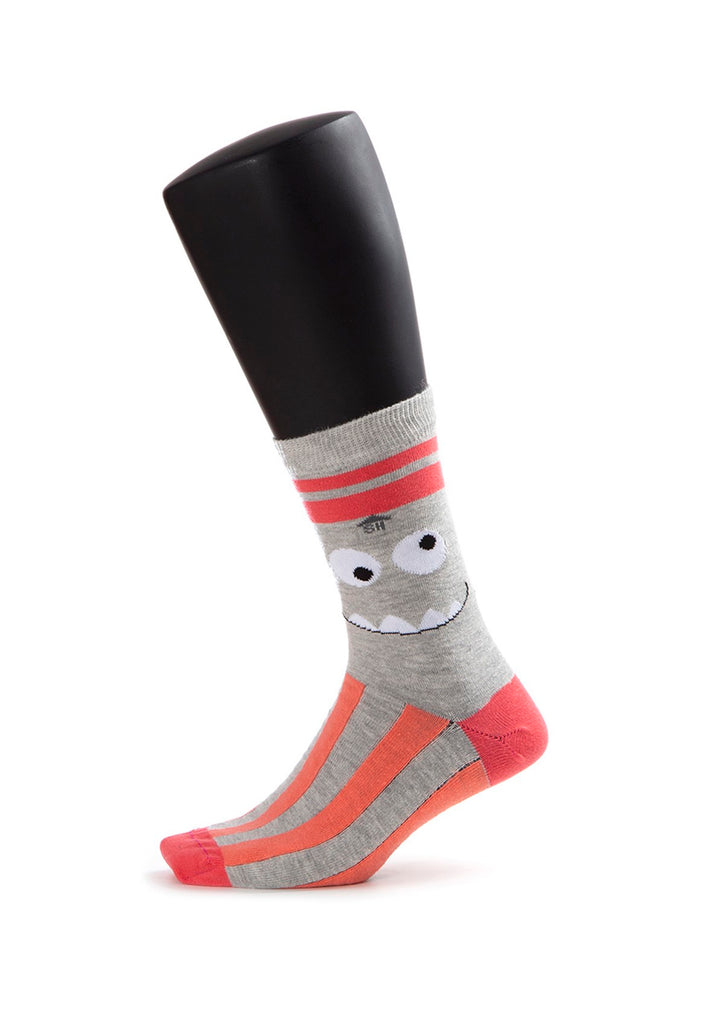 Crazy Face Design Women Socks
