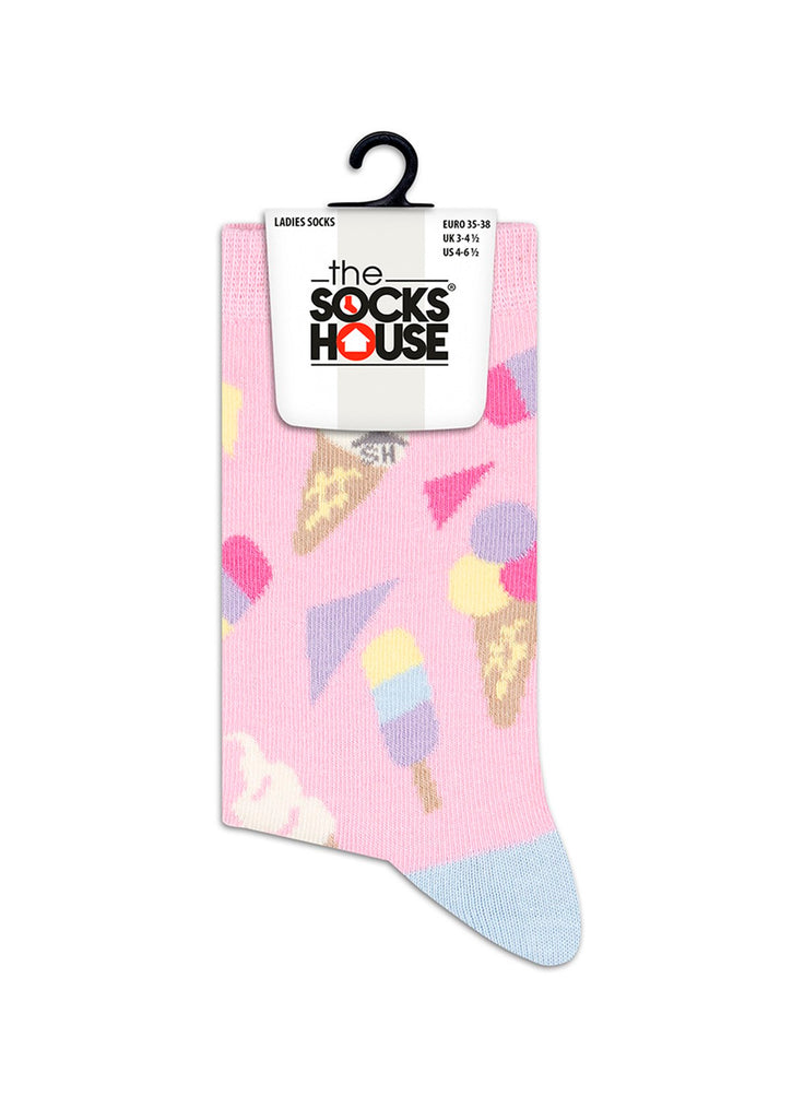 Ice Cream Design Women Socks