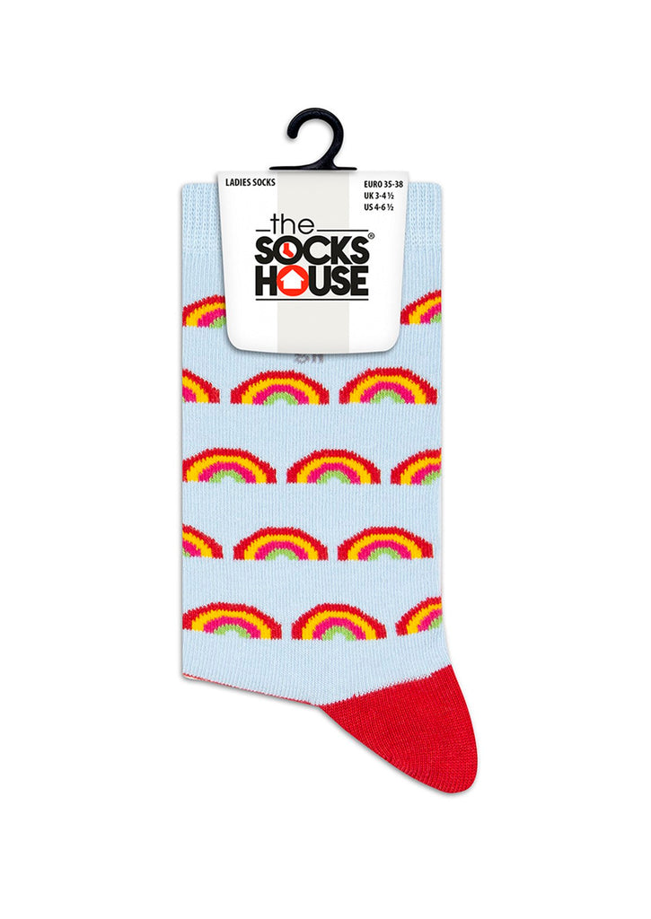 Rainbow Design Women Socks