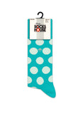Grüne Punkte Design Herrensocken