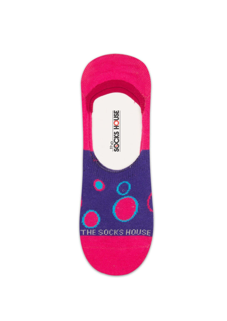 Multi Dots Design Men Invisible Socks