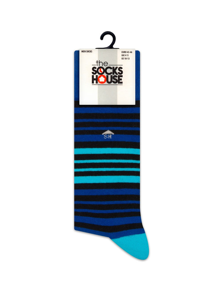 Stripes and Dots Design Men Socks