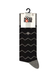 Waves Design Men Socks