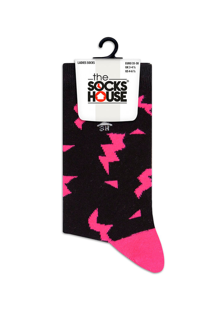 Pink Thunder Design Women Socks