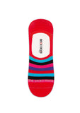 Multi Colored Stripes Design Men Invisible Socks