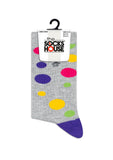 Colored Dots Design Women Socks