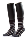 Thin Stripes Design Men Bamboo Socks