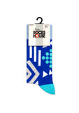 Geometrical Shapes Design Men Bamboo Socks