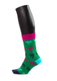 Palm Design Men Bamboo Socks