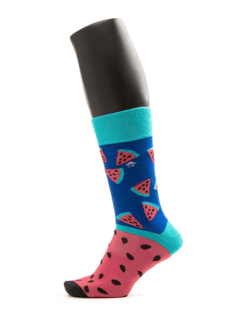 Water Melon Design Men Socks