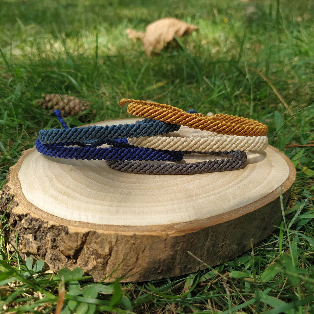 Bohemian Style Adjustable Unisex Braided Bracelets