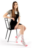 Women Animal Design Gift Set with 4 Pairs Size 5-9