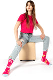 Women Theme Gift Set with 4 Pairs Size 5-9