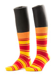 Three Color Stripes Design Men Socks