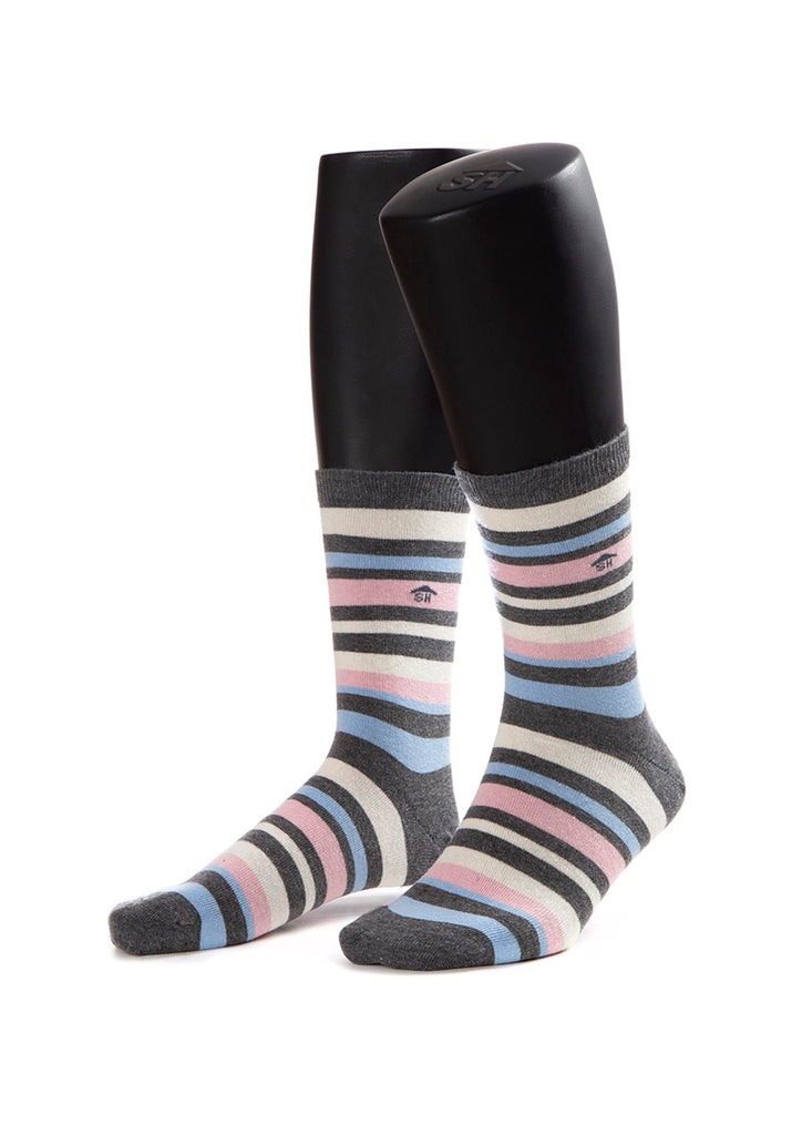 Multiple Stripes Design Women Socks