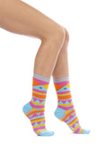 Geometrical Shapes Design Women Socks