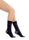 Colored Dots Design Women Socks