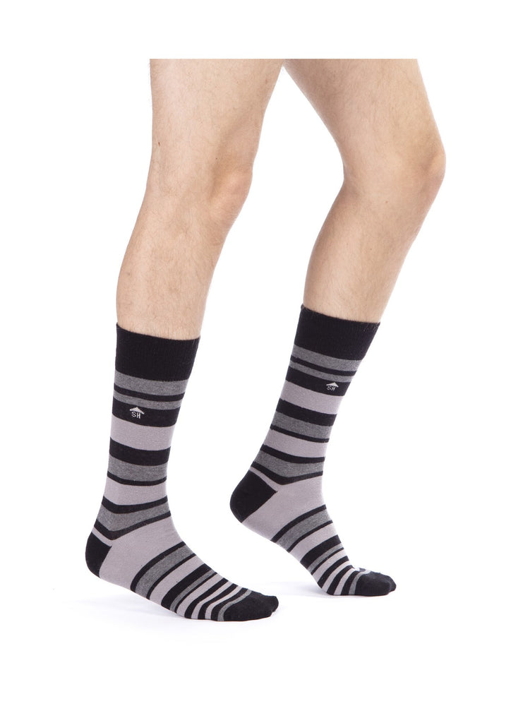 Multiple Stripes Design Men Socks