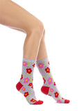 Flowers Design Women Socks