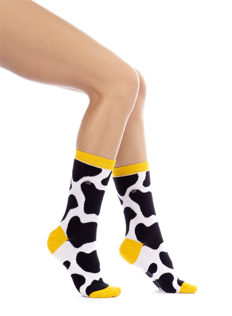 Cow Design Women Socks