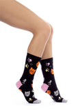 Cat Design Women Socks