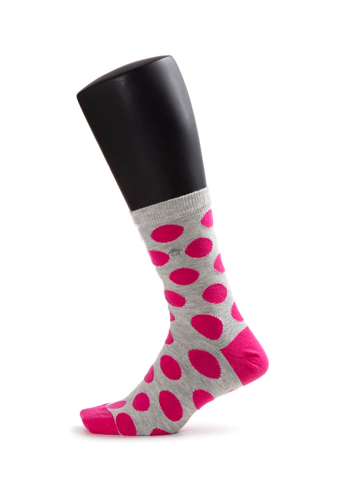 Pink Dots Design Women Socks
